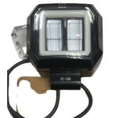 Motorbike Headlight with Indicator Square PC-168