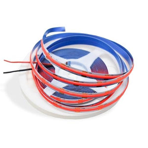 12v 8mm 320 LED Halo COB Strip Light IP20 5m Roll Red Bing Light