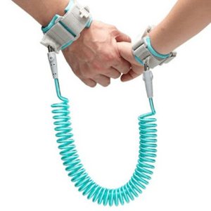 Child Wrist Harness With Safety Strap - Blue