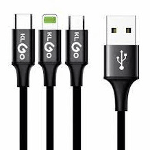 3 in 1 Fast Transmission cable S-687 Klgo
