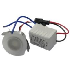 220v 1w Led Frosted Star Light With Driver 4000k Bing Light