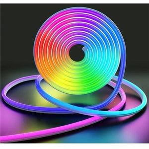 220V 8mm Neon LED Strip RGB 5050 1m Bing Light