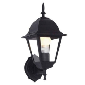 E27 60w Outdoor Wall Lantern Black L202 Bright Star
