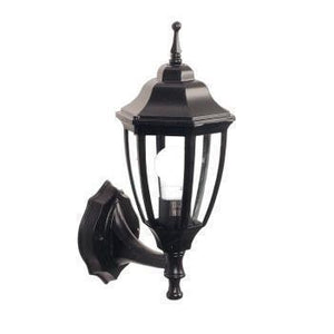 E27 Black Wall Fitting Ip33 L222 Brightstar