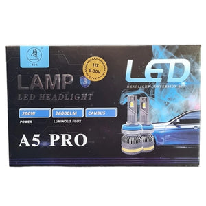 9-30v 200w H7 Led Car Headlight Kit - A5 Pro