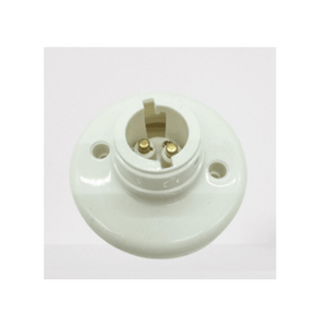 B22 White Base Holder