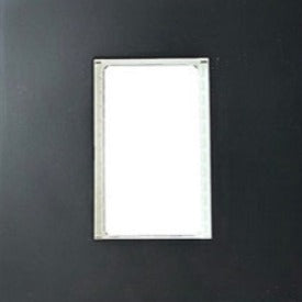 4x4 Single Socket Face Plate Black - RES63
