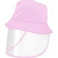Kids Hats With Visor - Pink