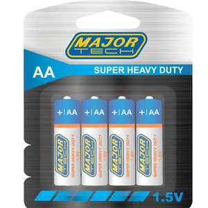 1.5V Super Heavy Duty AA Barrery 4 Pack