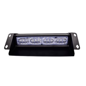 12v 3 LED x 4 Hi Power Dash Mount Red Bing Light