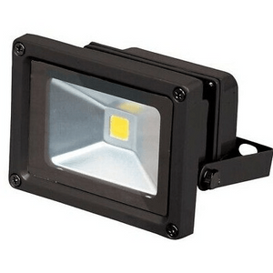 10w Led Flood Light 6000k Black Series
