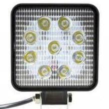 12v  27w Square Led  Car Spotlight 6000k IP68 SK-F27W 20mm