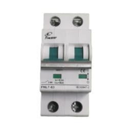 2 Pole DC Solar Circuit Breaker 63a Din Rail FNL7-63 Fivestar