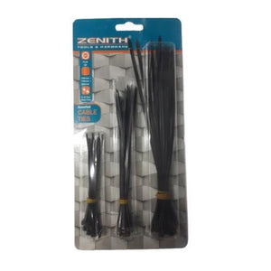 60 Piece Black Assorted Cable Ties