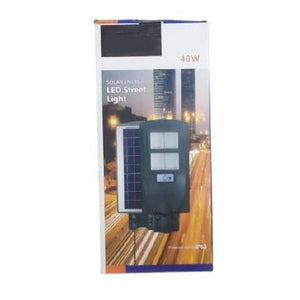 40w Solar Street Light 6500k Tempest