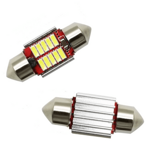 12v 10 Led Festoon Bulb 36mm 6000k Bing Light