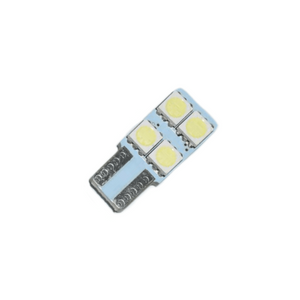 12v T10 4 x 5050 Led Park Light One Sided 6000k Bing Light