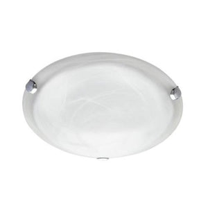 LED Indoor Bulkhead 18W Chrome & Glass CF526