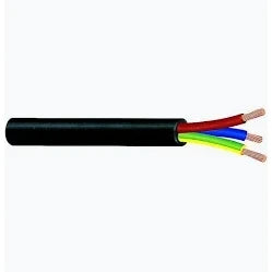 1.5mm Cabtyre 3 Core Cable 1 Meter High Quality Black