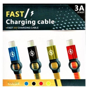 Type-C Connector 3A Fast Charging Braided Cable