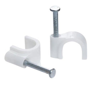 Cable Saddles 6mm 100pcs