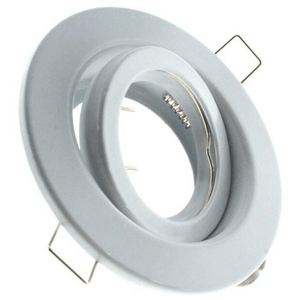 White Downlight Holder Swivel