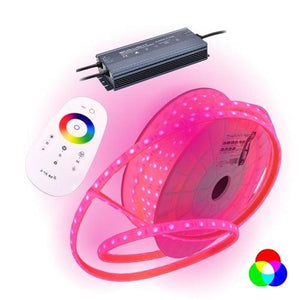 24V RGB LED Pool Lighting Combo – 20m Waterproof Strip + Power Supply + RGBW Controller