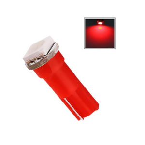 12v T5 5050 1 Led Dashboard Bulb Red Bing Light