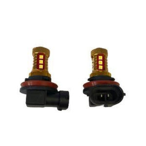 H11/H8 15 Led Fog Light dual Flashing / Non Flashing 6000K