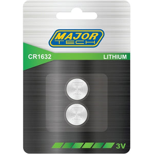 3v Lithium Coin Cell Battery 2 Pack CR1632