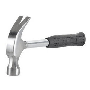 Steel Hammer With Rubber Handle
