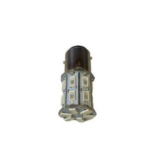 12v Double Contact 20led Strobe Brake Light Bulb Red