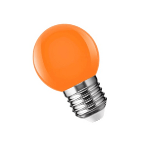 E27 3w Led Golf Ball Bulb Orange