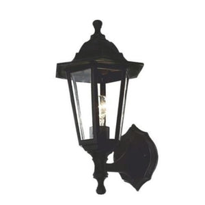 E27 14w Outdoor Wall Lantern Black L320 Bright Star