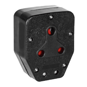 Rubber Janus Coupler Black  AOK-12B Redisson