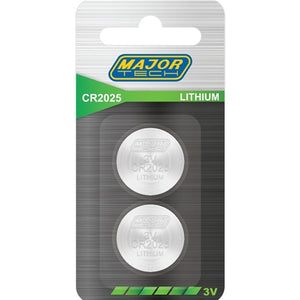 3v Lithium Coin Cell Battery 2 Pack CR2025