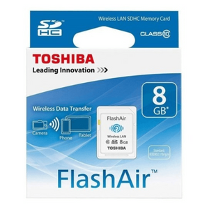 Flash Air 8gb Wireless Memory Toshiba