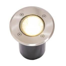 Gu10 Groundlight Satin Chrome Round GL6110 Brightstar