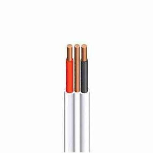 2.5mm Twin Flat Cable With Earth Per Metre Fuyou - Budget