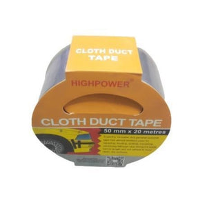Cloth Duct Tape Silver 50mmx20m Highpower