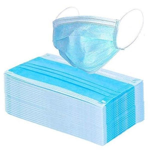 Face Mask 3 Ply Disposable-50 Pack