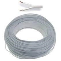 Twin Flex White 1mm 100M Roll