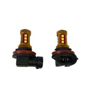 H11/H8 15 Led Fog Light dual Flashing / Non Flashing 6000K