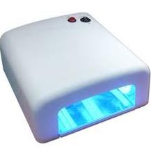 36W Gel Curing UV Nail Lamp ZH818 - White