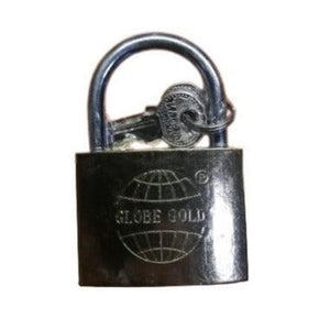 63mm Globe Gold Brass Lock Item no: L011
