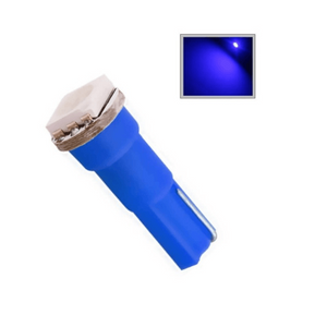 12v T5 5050 1 Led Dashboard Bulb Blue Bing Light