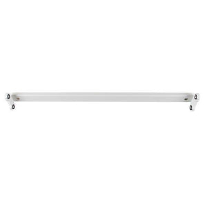 T8 5ft PVC Double LED Fitting 1 Sided