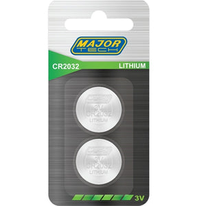 3v Lithium Coin Cell Battery 2 Pack CR2032