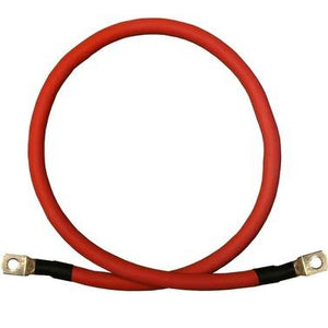 35mm Battery Wire With Lugs (2m red)