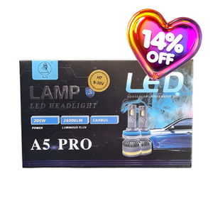 9-30v 200w H7 Led Car Headlight Kit - A5 Pro